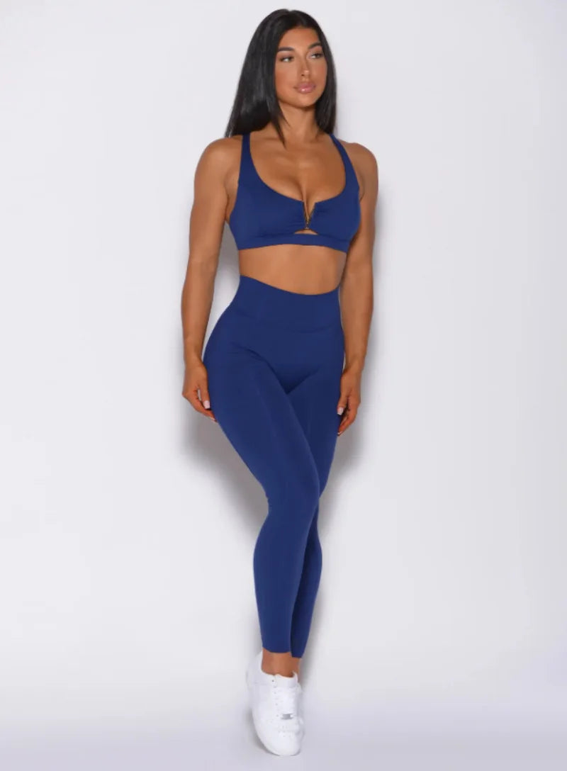 Yoga Set 2-Piece Seamless Workout Set